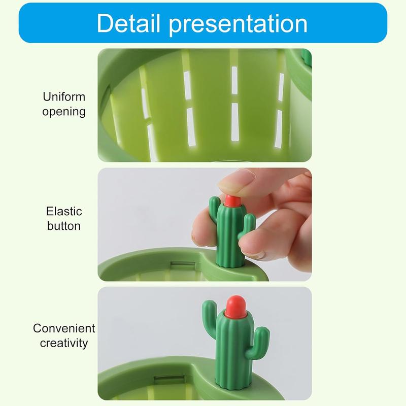 【US 2025 Deals for You Days】Upgraded Pressing Sink Filter, Cactus Sink Strainer, Kitchen Accessories Sink Filter Basket,2Pcs