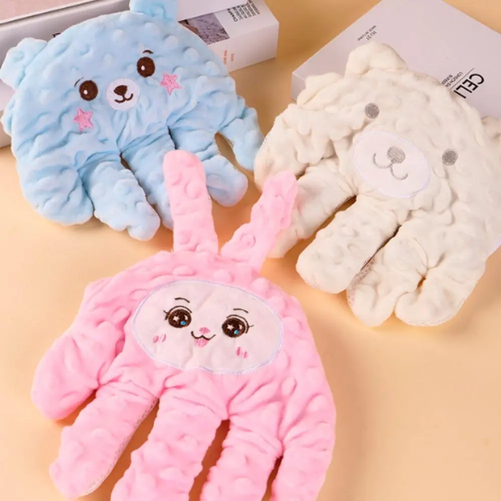 A soft, plush, palm-shaped sleep aid pillow that gently pats and soothes to relieve sleep restlessness, helping you enjoy a good night's sleep.