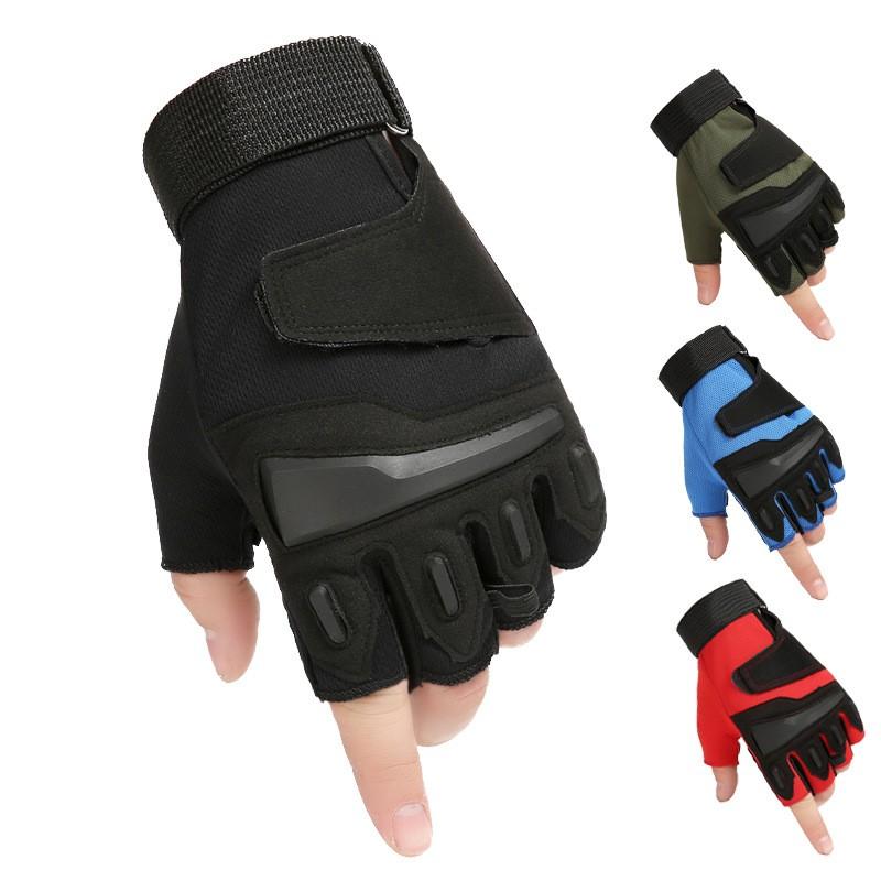 Men's & Women's Tactical Cycling Gloves, Anti-Slip Wear-Resistant, Ideal for Outdoor Fitness, Riding, Workouts, Spring Summer Training Gear