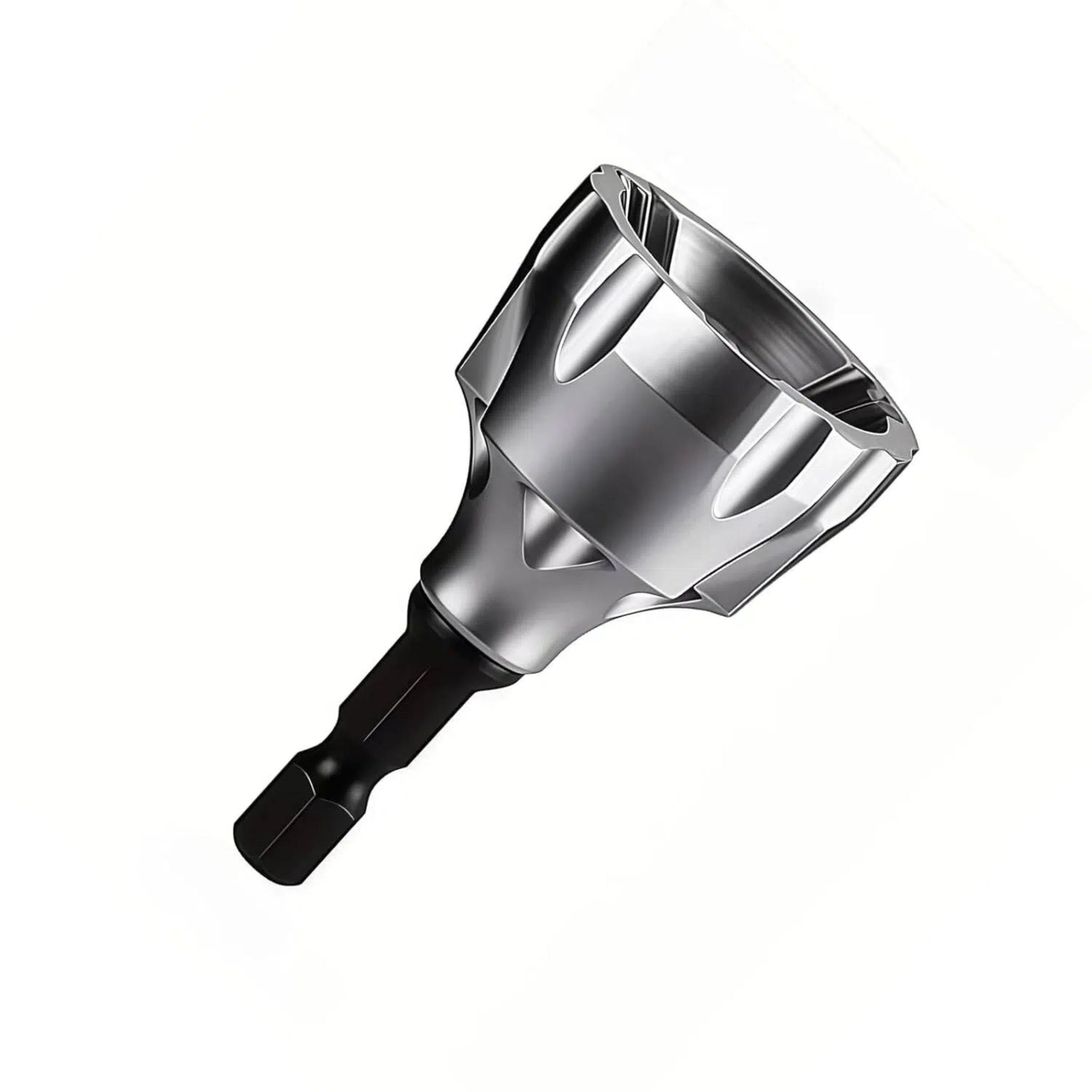 Tungsten Carbide Hex Deburring Tool, Fits All Threads & Metal Rods, Ideal for PVC & 3D Printing, Diameter 1/8''-3/4'' (3-19mm)