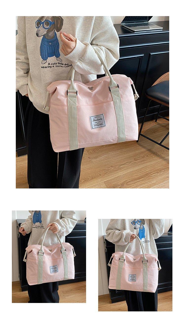 1PC Casual Travel Tote Bag Large Capacity Multi-Functional Handbag Crossbody Bag with Shoe Compartment for Gym Business Trip
