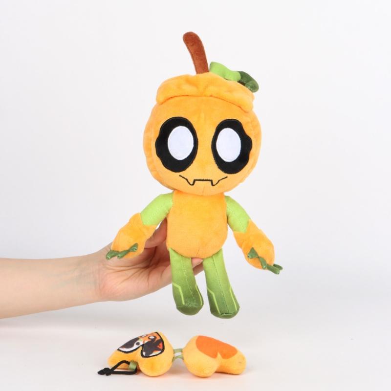 2026 NEW Cute Dandy’s World Gourdy Plush Toys XMAS Game Pumpkin Stuffed Doll Birthday Holiday Gifts Toys for Room Decoration