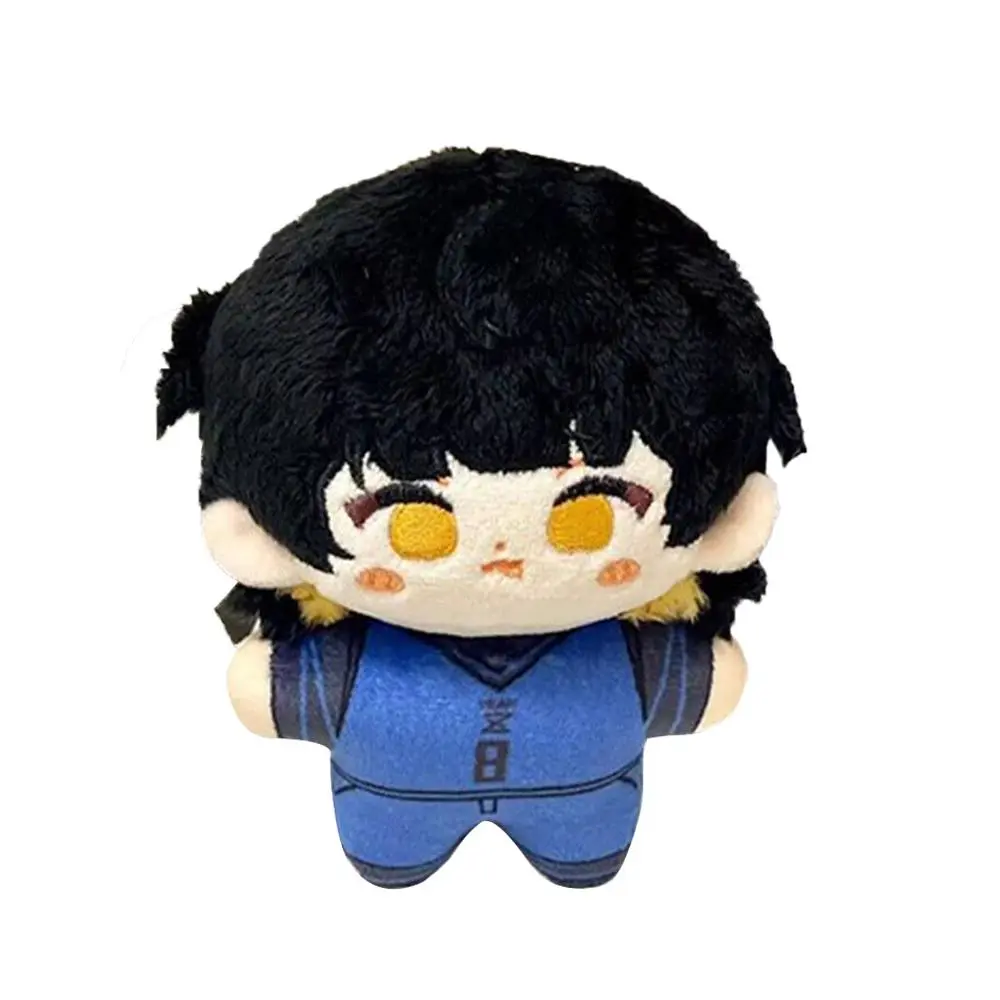 12cm Michel Caesar Anime Plush Doll Toys Seishiro Nagi Reo Mikage Chigiri Hyoma Bachira Meguru Cute Pendant Keychain Gifts
