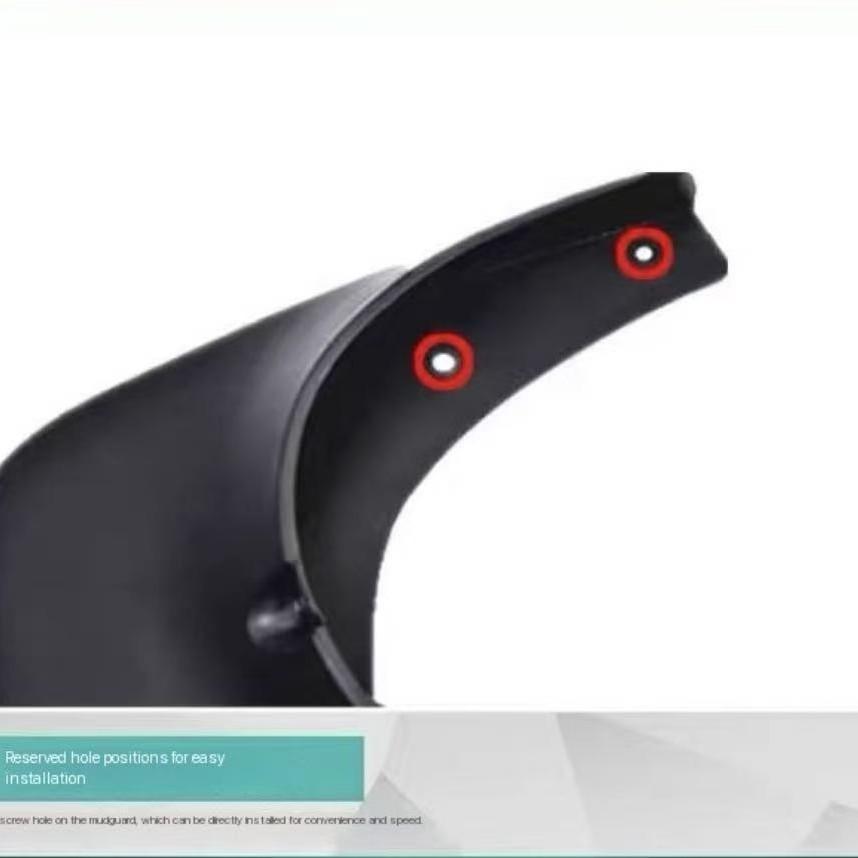 Solid Source Beijing Hyundai Veloster Mudguard, Easy Installation, Corrosion Resistant, Waterproof, Flexible, Protects Car Paint