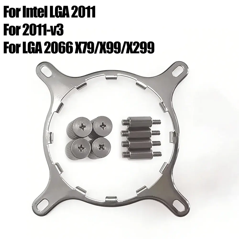 Integrated Water Cooling Cpu Cooler Mount, Compatible with Intel Lga2011/2011-V3/lga2066 X79/x99/x299, Replacement Easy Installation Bracket