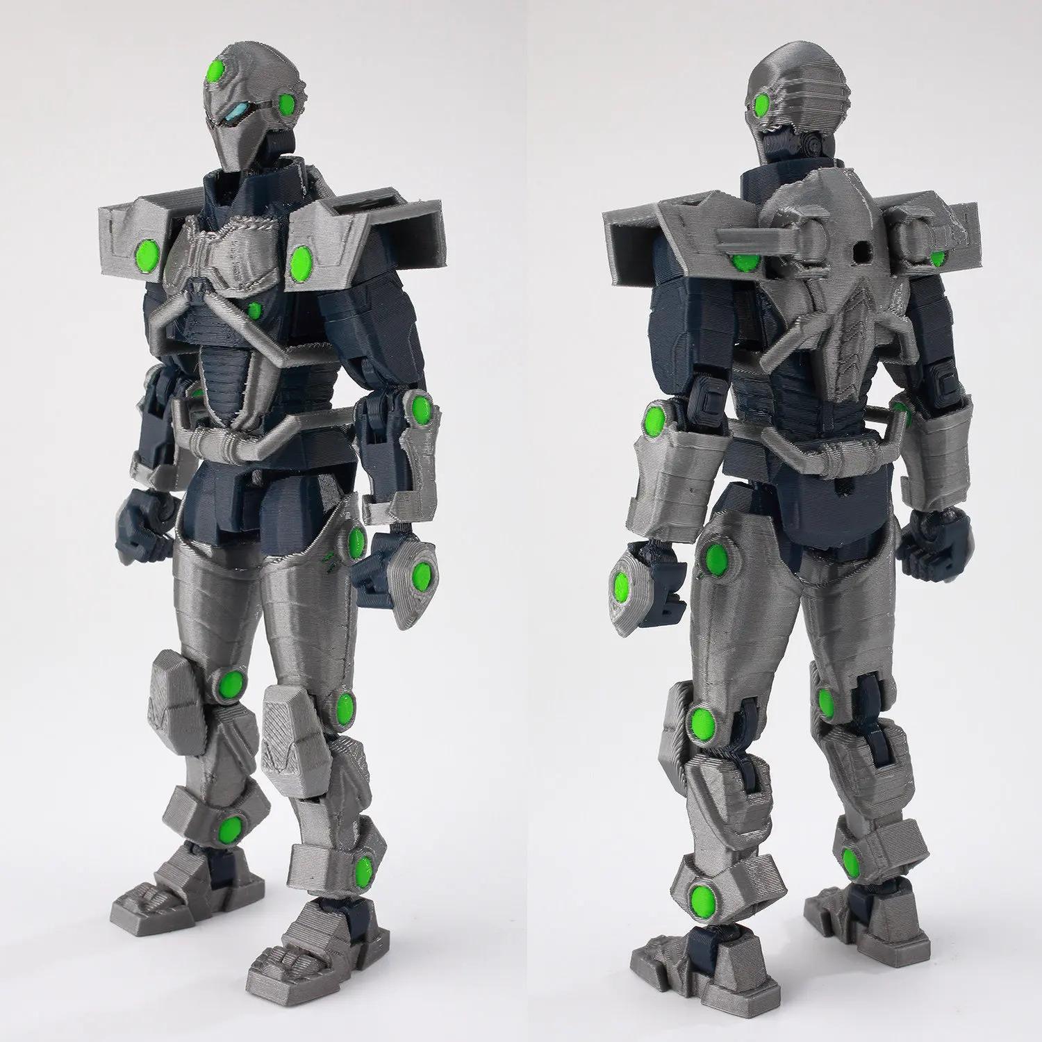 In Stock 3d Printed Invincible Toys Action Figures T13 Dummy 13 Superheroes Multi-Jointed Movable Shapeshift Toy Technology jack