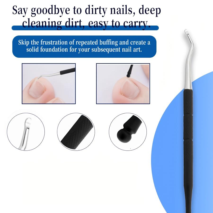 5Pcs Ingrown Toenail Tool Kit, Heavy Duty Stainless Steel Toenail Clippers for Thick Nails, Professional Pedicure Set for Ingrown & Hard Nails, Perfect for Seniors & Home Use