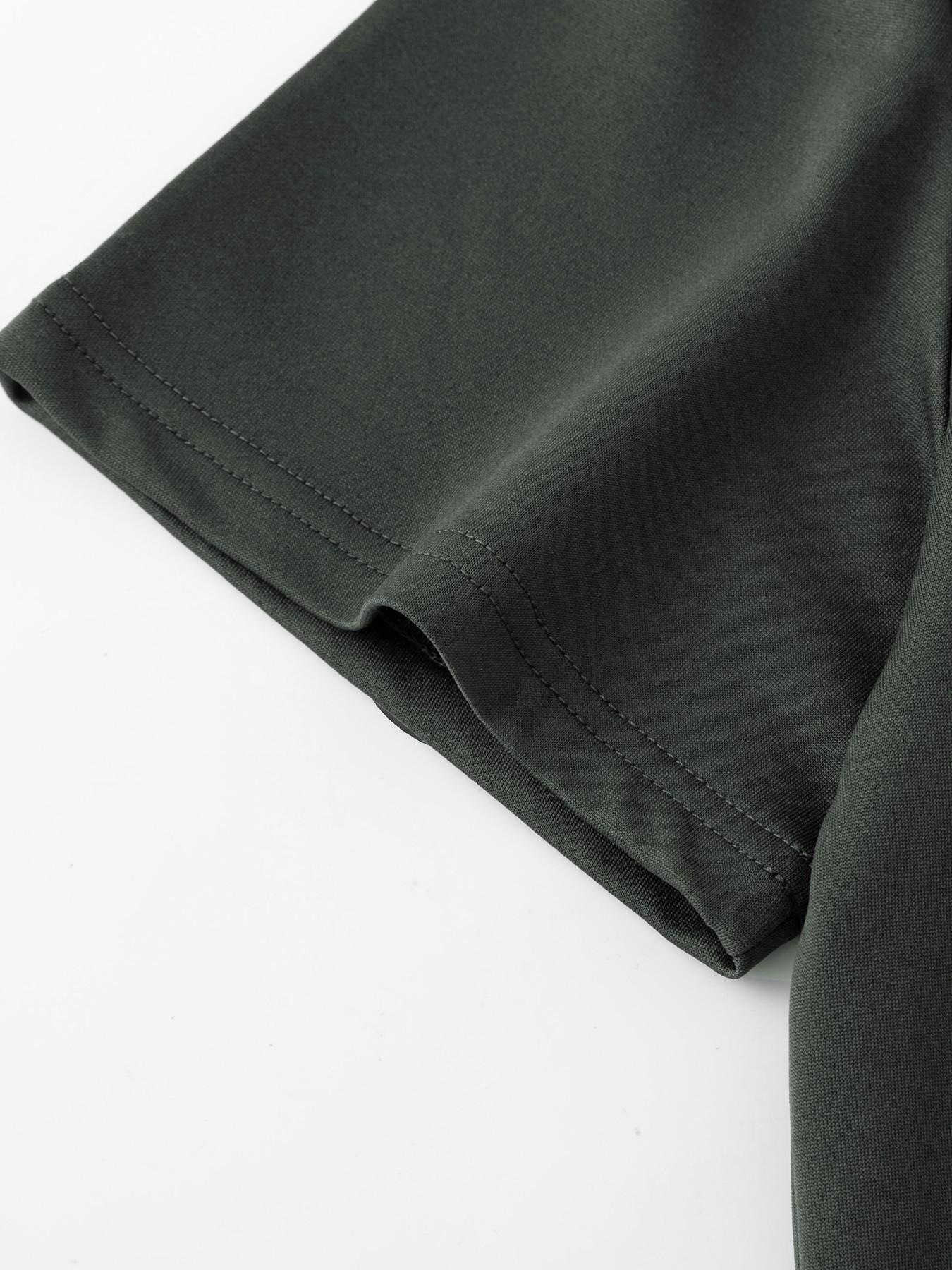 Men's Casual Comfortable Short Sleeve T-Shirt, Casablanca Pattern Front and Back, Loose Fit, Ideal for Daily Wear, Travel, Dating