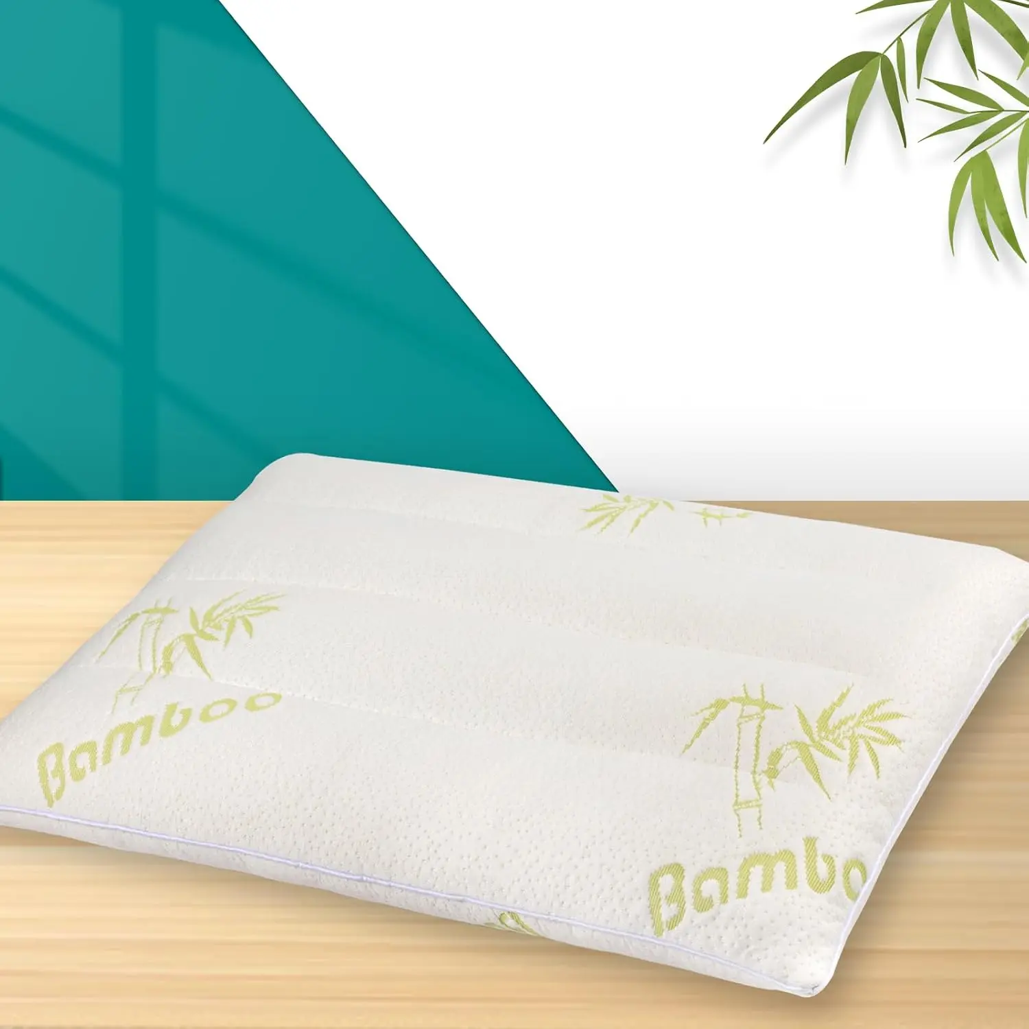 Ultra Flat Small Pillow for Sleeping, 18x13 in Small Pillow for Travel 7D High Support 2.5 inch Height Ultra Thin Mini Pillows - Rayon Derived from