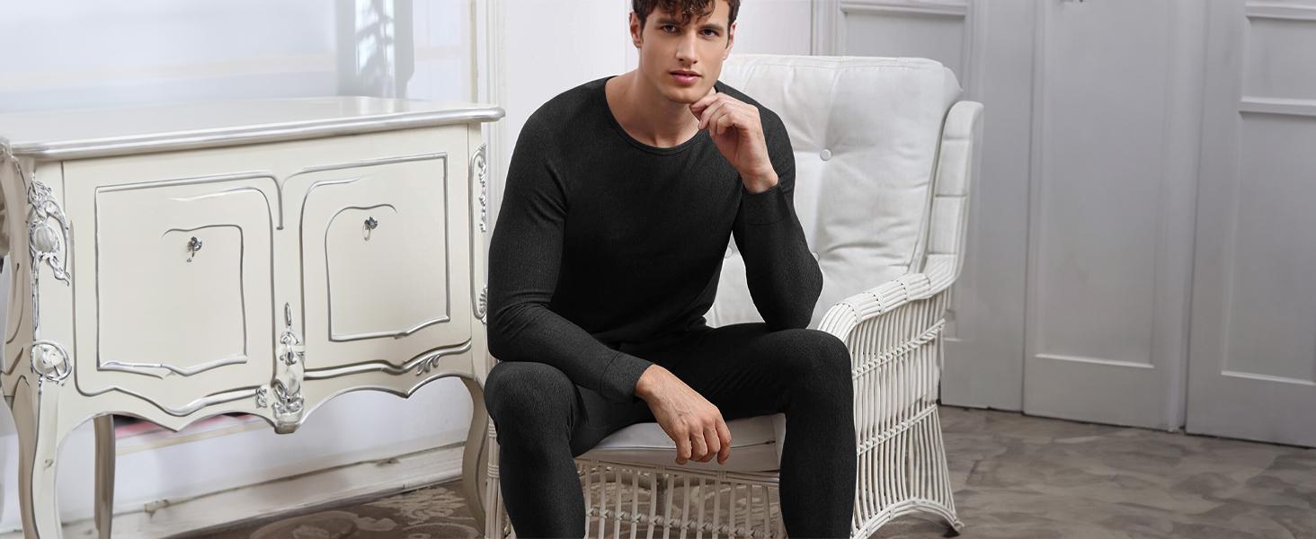 TELALEO 5 value pack Men's Thermal Compression Shirt Fleece Lined Long Sleeve Athletic Base Layer Cold Weather Gear Workout Top Outdoor Clothing Sport Exercise Menswear  Beige Biker Crewneck Plain christmas gifts dealsforyoudays