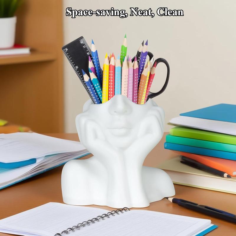 Unique Creative Makeup Brush Holder Pen Holder Storage Box, Desktop Organizer Tool, 30-Piece Set, Cute Cosmetic Storage, Beauty Drawer Organizers, Durable Storage Organizer