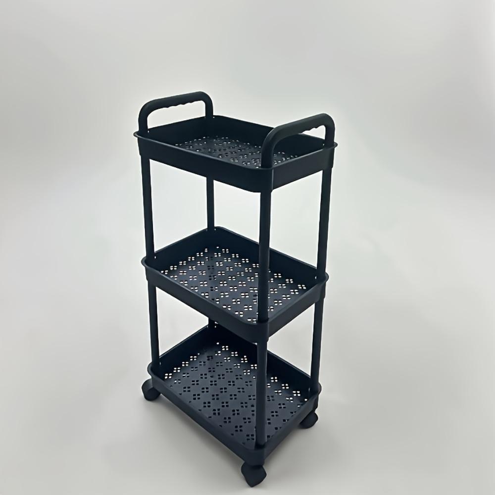 Storage rack - Easy-to-assemble storage rack for bathroom, kitchen, office and workshop, space-saving, multi-functional modern minimalist furniture