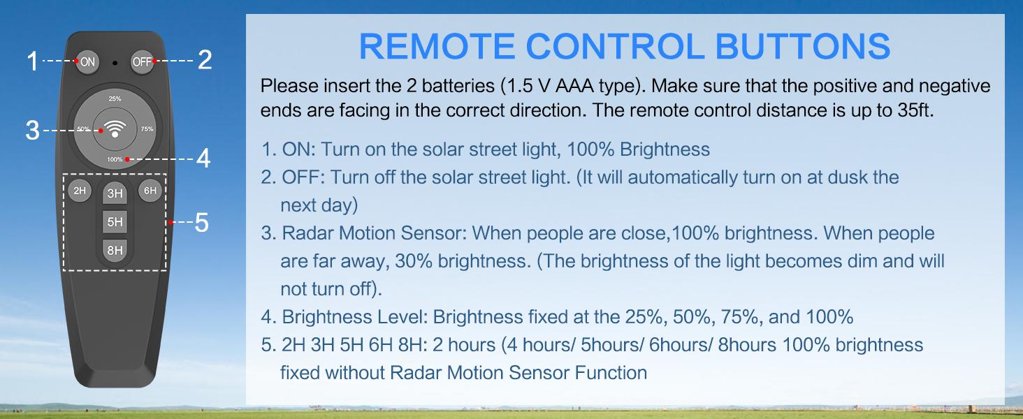HYKOONT TW Matrix Series Solar Street Lights IP66 Waterproof Outdoor Lighting Dusk to Dawn with Motion Sensor & Remote Control for Parking Lots Patio Garden Lamp Installation TikTokShopBlackFriday