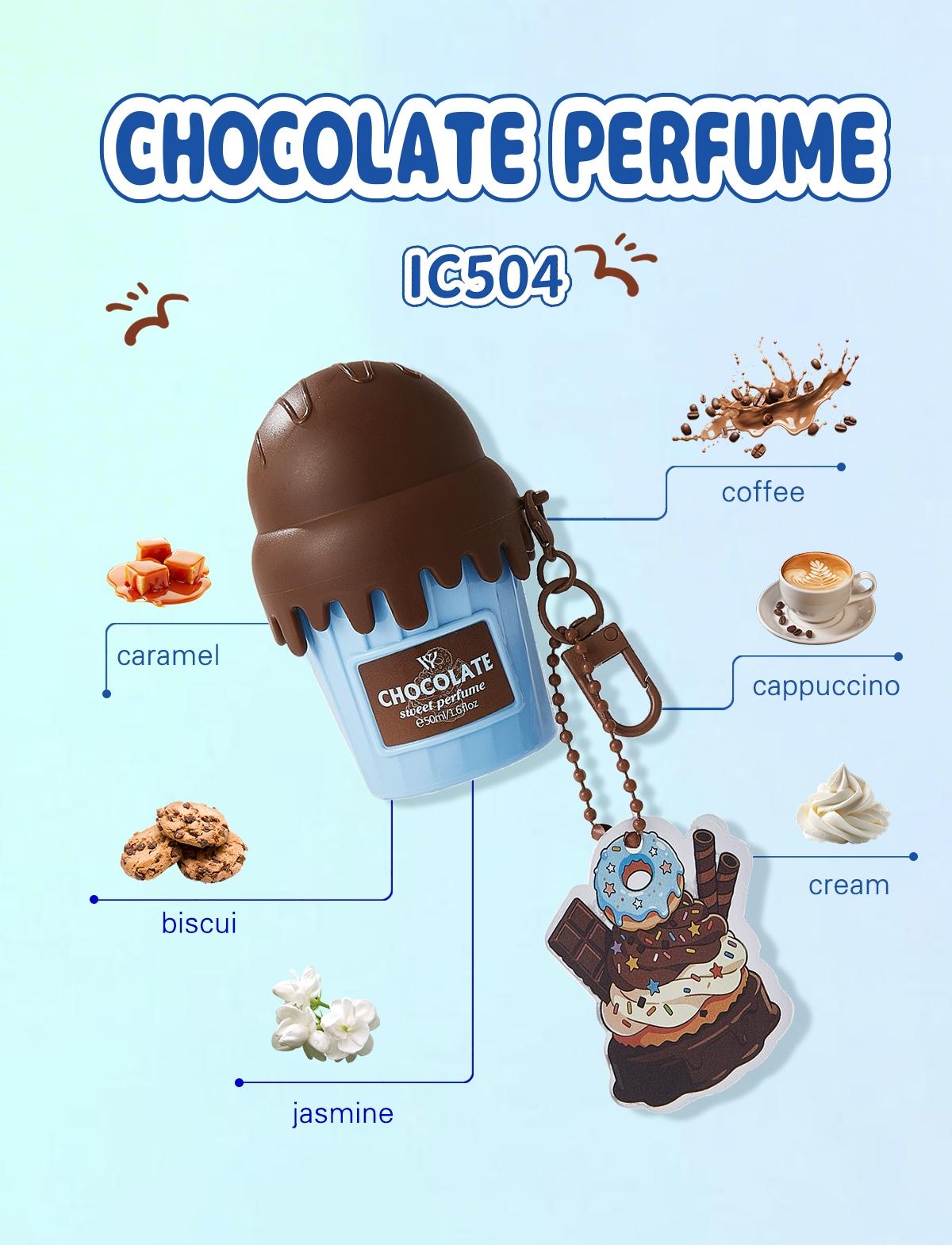 Women's perfume, the new and adorable ice cream perfume, comes with a beautiful keychain pendant for easy carrying. There are four styles for you to choose from. It has a long-lasting fragrance, uses high-quality ingredients, and offers four delicious fla