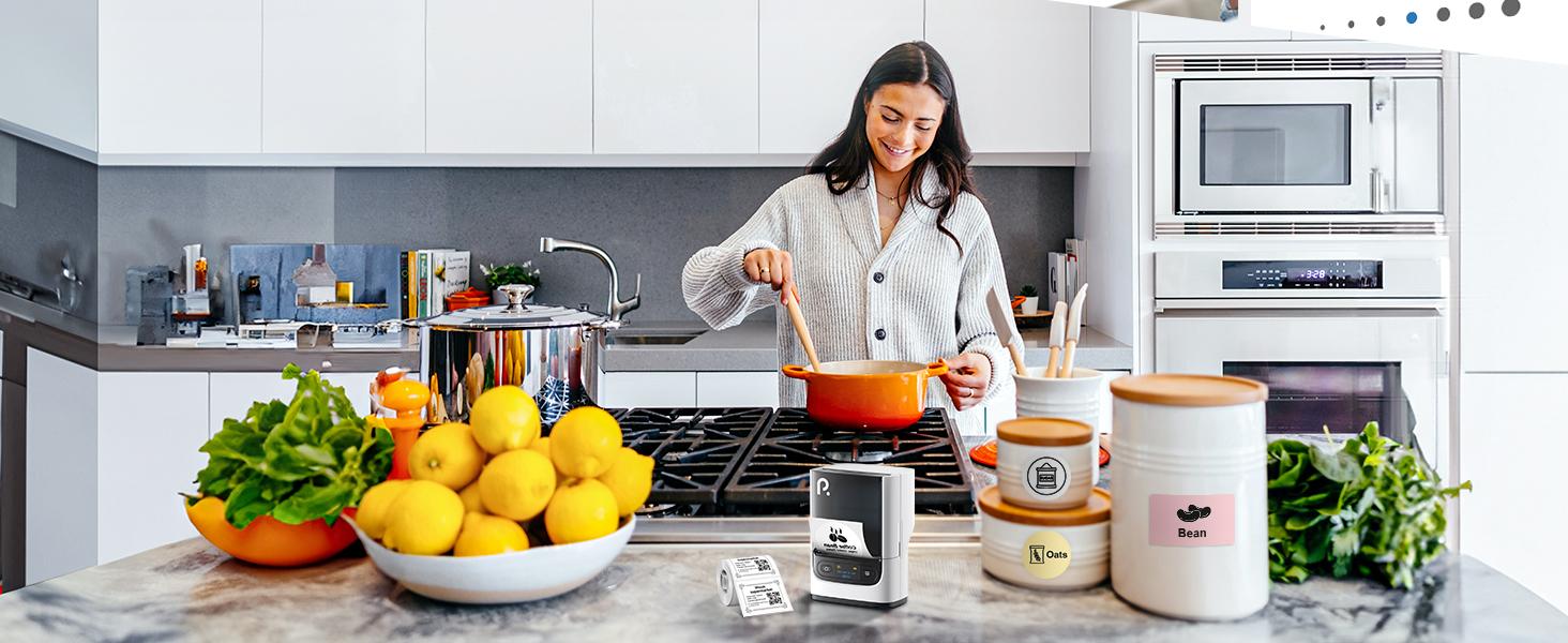 PM220 Label Makers, Bluetooth Portable Thermal Printer, Mini Printer for Study, Office, Mailing,Printing Paper for Phones & PC PM220 Label Makers, Bluetooth Portable Thermal Printer, Mini Printer for Study, Office, Mailing,Printing Paper for Phones & PC