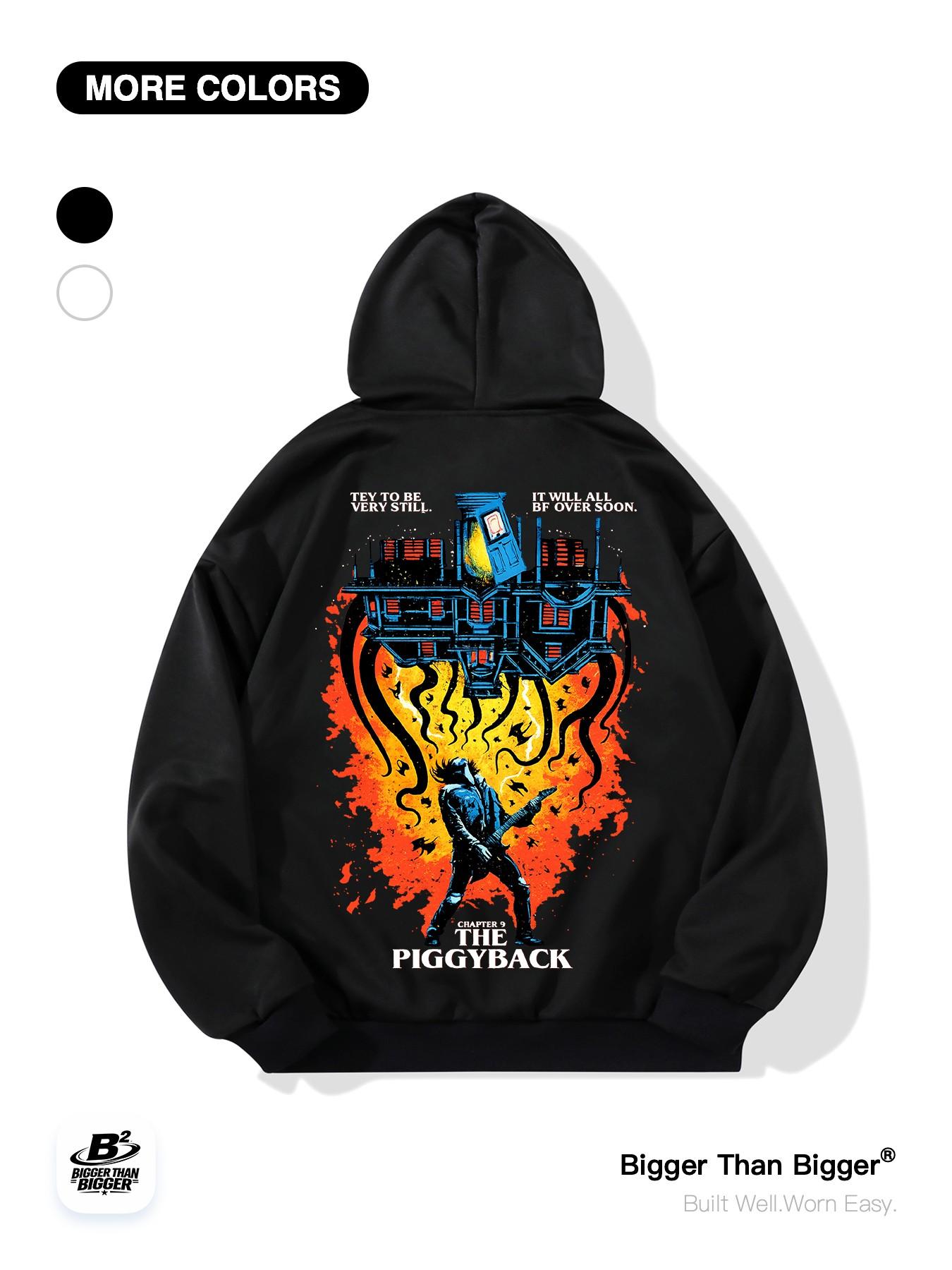 Stranger Things Eleven Graphic Hoodie, Loose Fit Casual Pullover, Pocket Design, Breathable Outdoor Sportswear, Unisex Trendy Clothing