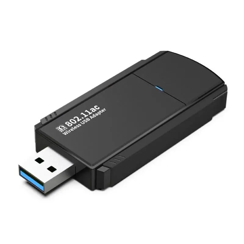 AC1300 USB3.0 WiFi Dongle | Fix your PC slow WiFi! Dual Band 5G Long Range Wireless Adapter