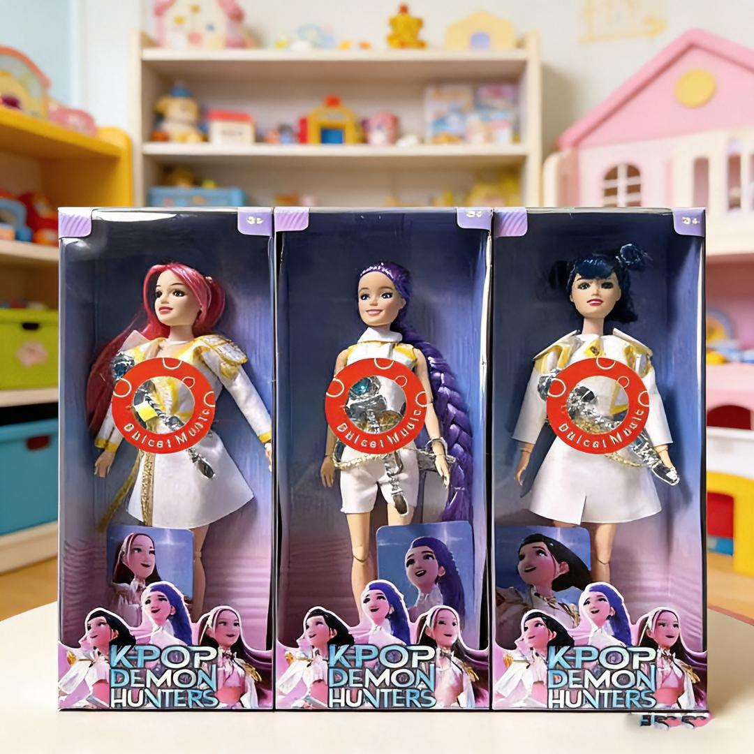 2026HOT NEW Anime Demonic Group  Doll Vinyl Toy Rumi Mira zoi Character vinyl mask figurine Birthday Gift Fan Club Gifts