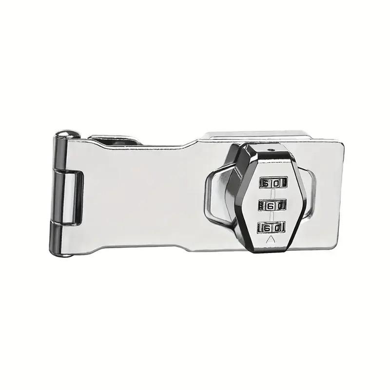 Durable Iron Mechanical Password Lock, Keyless Rotating Latch, Suitable for Home, Mailbox, Garden, Bathroom, Pet Door, File Box, Cabinet