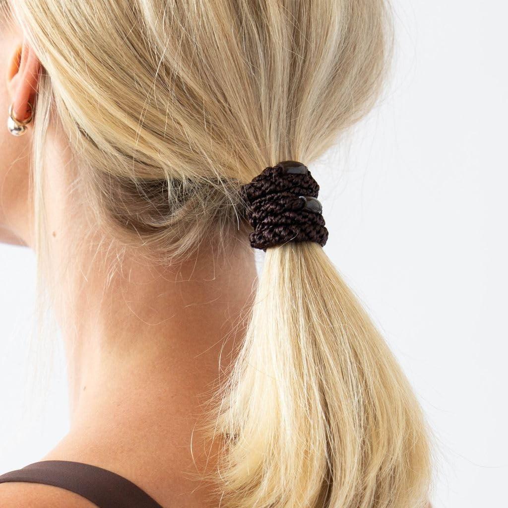 Colorblock Braided Hair Tie, High Elasticity Hair Rope, Fashion Accessory for Women and Men, Simple Headband for Thick Hair, Stretchy Hair Band, Fashionable Hair Accessories