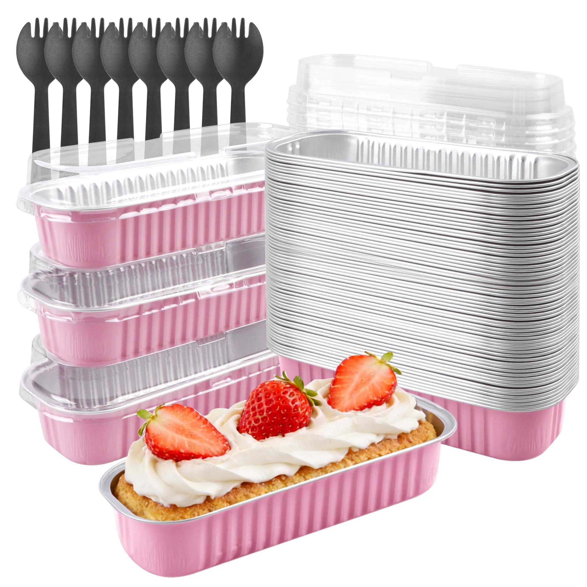 30pcs Aluminum Baking Cup Set, Creative Multi-Functional Sweet Treat Box, Ideal for Cake, Bread, Sushi, Cheese, Kitchen, Party, Holiday