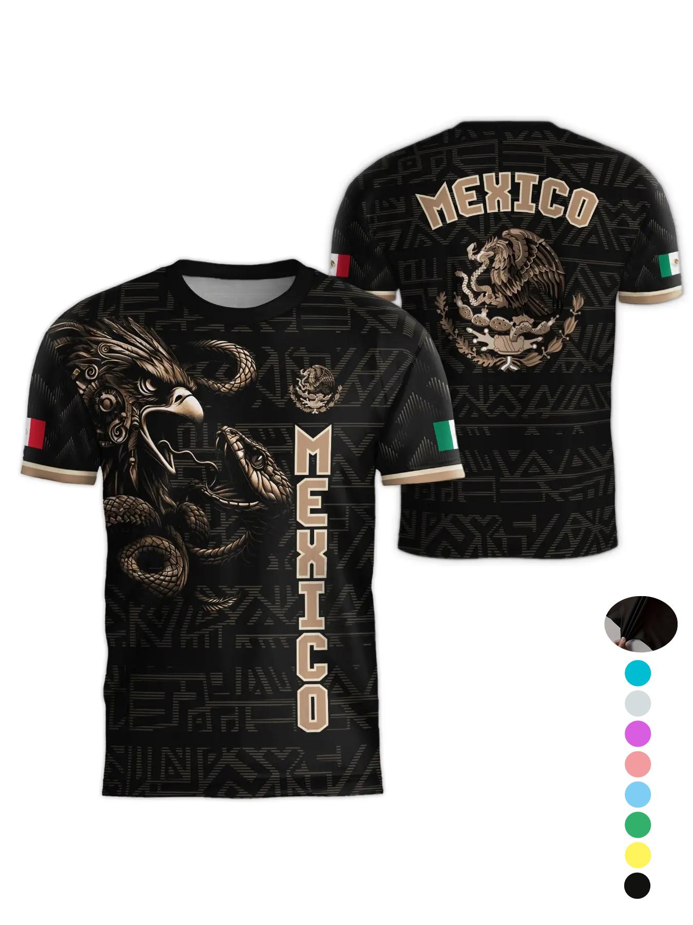 Mexico World Cup Short Sleeve T-Shirt, Breathable Quick-Dry Sports Fabric, Casual Fitted Ombre Design, Unisex Long Tee for All Seasons, Athletic Sports Clothing Mexico World Cup Short Sleeve T-Shirt, Breathable Quick-Dry Sports Fabric, Casual Fitted Ombre Design, Unisex Long Tee for All Seasons, Athletic Sports Clothing
