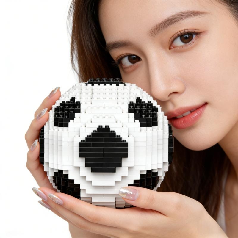 World Cup trophy gift box set for football fans, mini building blocks for children, Children's Day, Christmas and birthday gifts