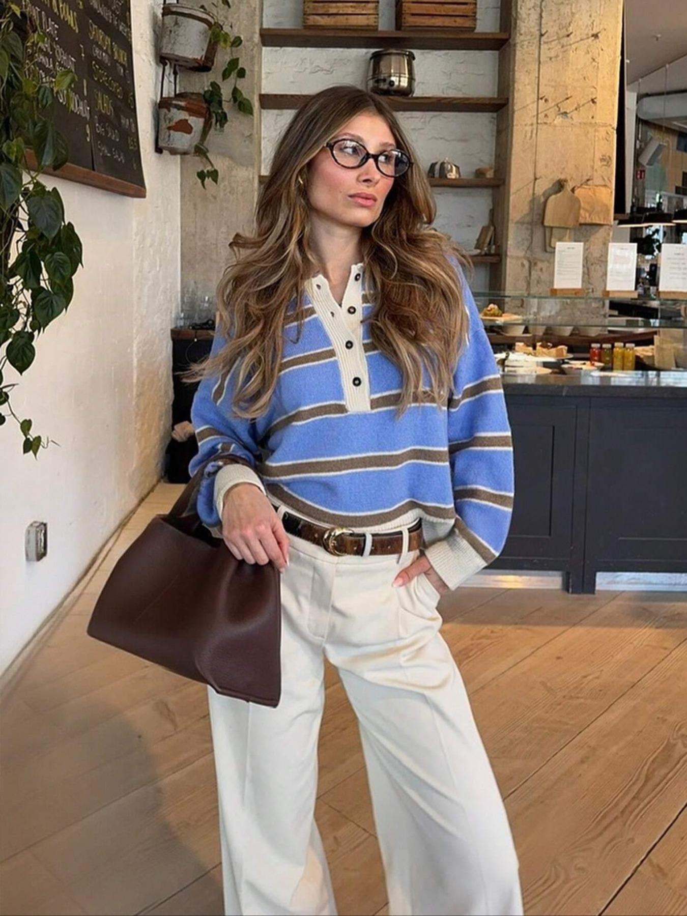 New Women's Fall Clothing, Casual Long Sleeve Sweater, Open Front Cardigan, Winter Fashion, Ladies' Favorite Outerwear