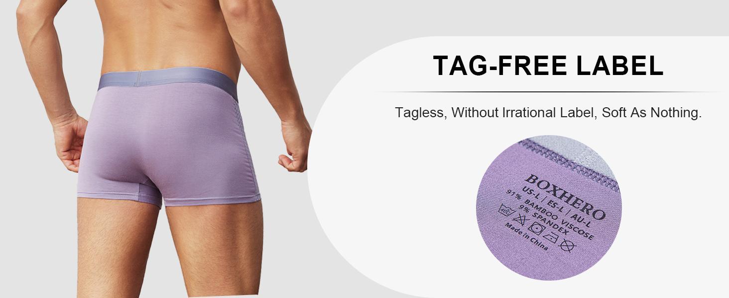 Men's 2026 Upgrade 100% Bamboo Boxer Briefs Pack - Breathable Menswear Underwear with 3D Pouch, 2025-8 Mixed Color Comfortable Men's Underwear, 100% Bamboo Men's Boxer Briefs