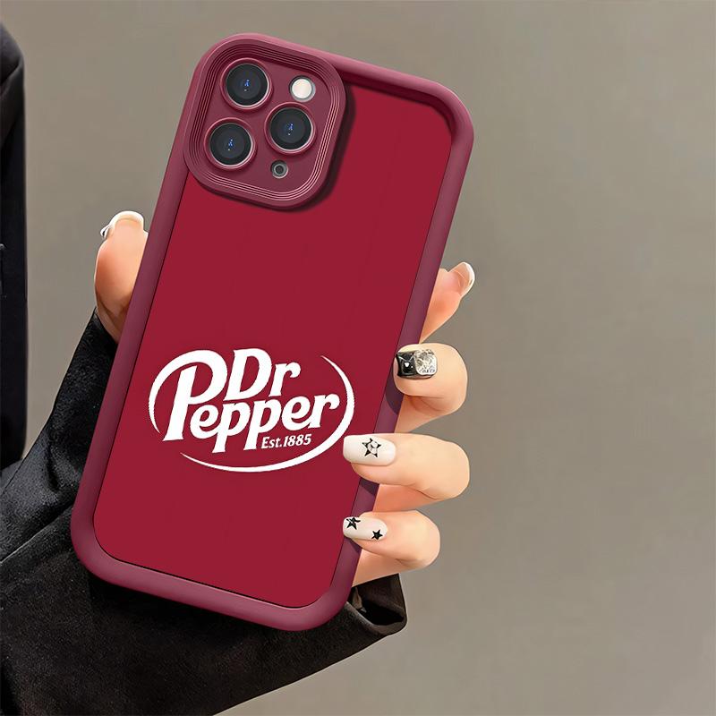 Casing For iPhone 13 14 PRO MAX PLUS dr pepper aesthetic Soft Silicone TPU Black White Red Gift Shockproof Protection Anti-Drop Protective Protector Aesthetic Phone Cases Shell Cover 1073 Casing For iPhone 13 14 PRO MAX PLUS dr pepper aesthetic Soft Silicone TPU Black White Red Gift Shockproof Protection Anti-Drop Protective Protector Aesthetic Phone Cases Shell Cover 1073