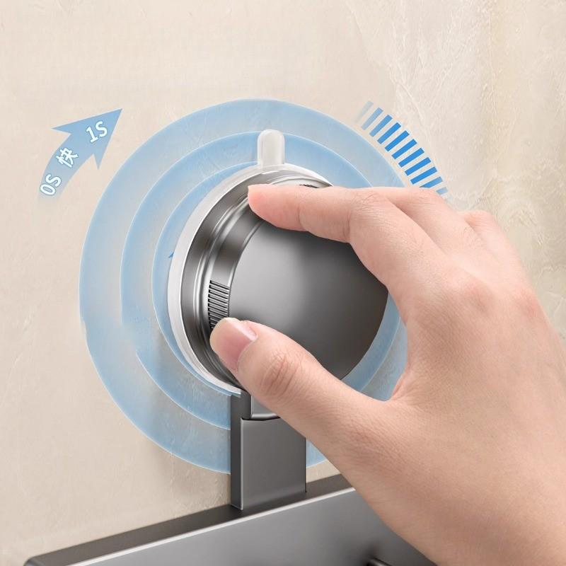 5 Hook Suction Cup Hooks, No Drilling, Waterproof, Reusable, Bathroom Door Hanger, Kitchen Utensil Holder, Luxury Towel Rack