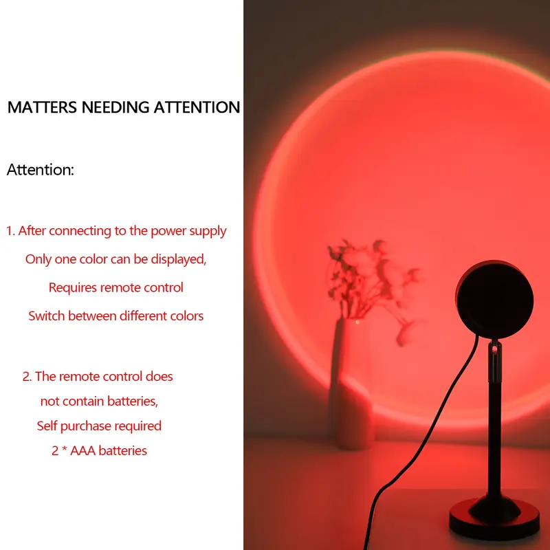 Product Introduction of RGB Color Changing Projector Night Light, LED Projector Lamp with Remote Control, Room Lights, Ambient Light for Bedroom, Living Room, Home Decor #TOP PICKS 39