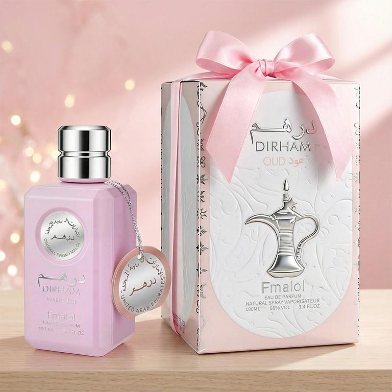 High-End Unisex Perfume, Vanilla & Wood Notes, Light Floral Scent, Fresh Fragrance, Perfect for Dates, Parties, Holiday Gifts