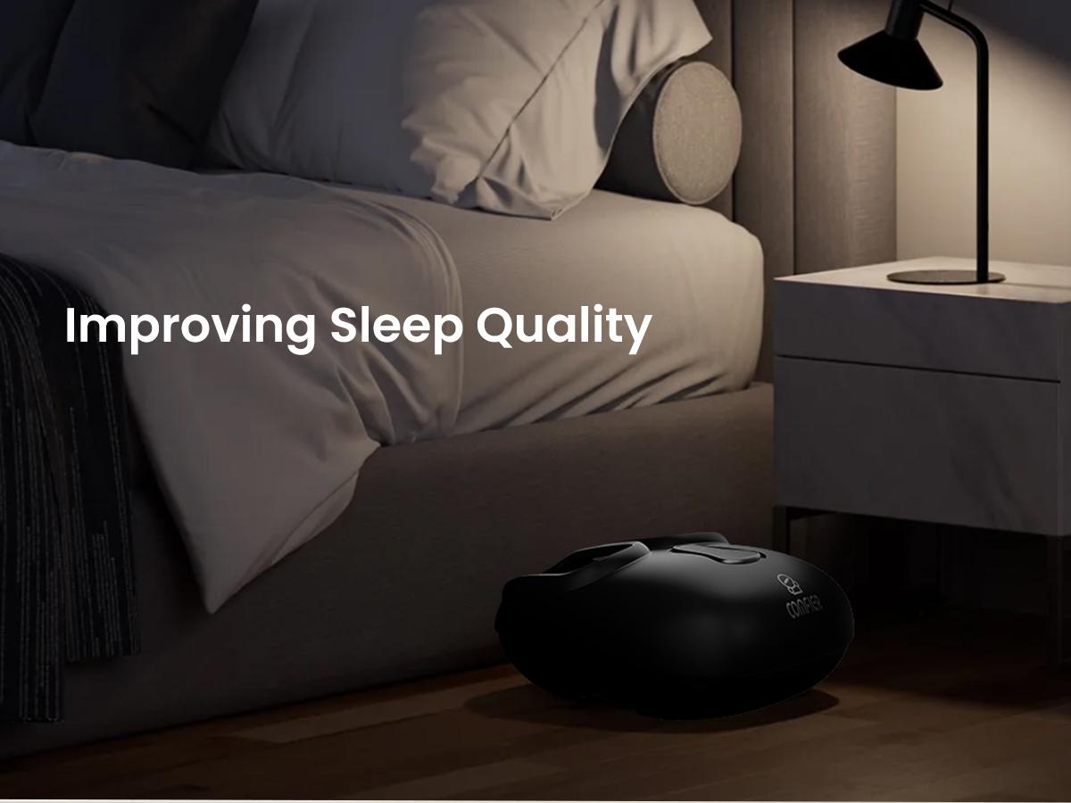 COMFIER FSA HSA Eligible Foot Massager with Remote Control,Pause Function,feet Massager with Heat,Compression,shiatsu Foot Massage for Neuropathy,Plantar Fasciitis,Gift for Men