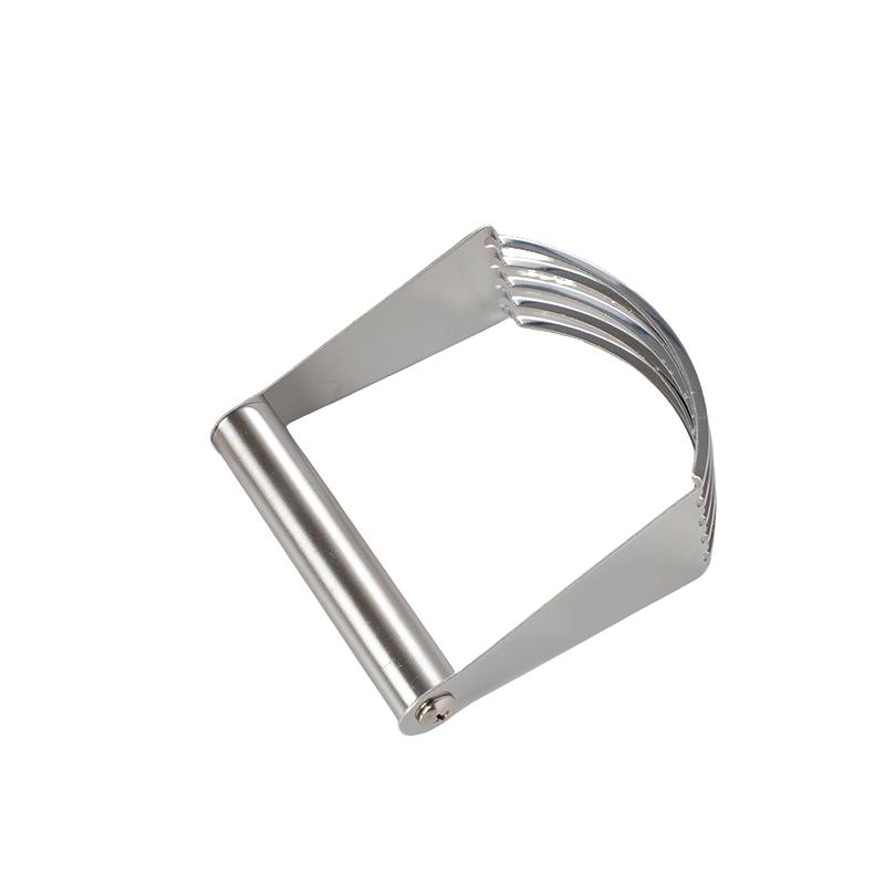 Stainless Steel Manual Flour Grinder, Dough Blender, Baking Tool, Handheld Mixer, Food Processor, Kitchen Utensil