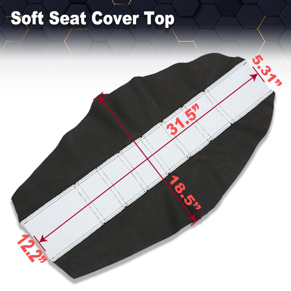 CROSSDESIGN Rubber Gripper Soft Seat Cover Fit For Honda CR125R-CR80R CRF100F-CRF150F USA