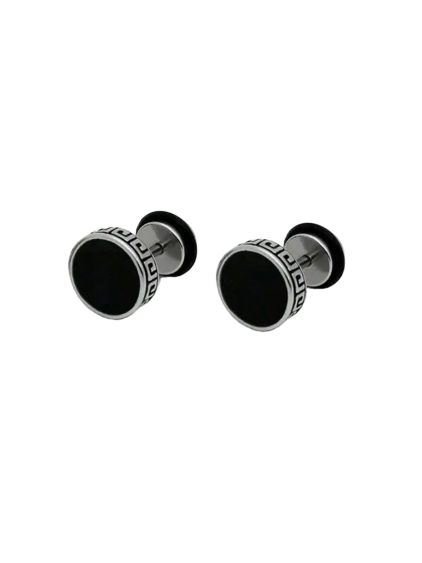 Unisex Stainless Steel Ear Studs, Universal Spiral Design, Suitable for Cartilage & Tragus Piercings, Daily Wear, Party Jewelry