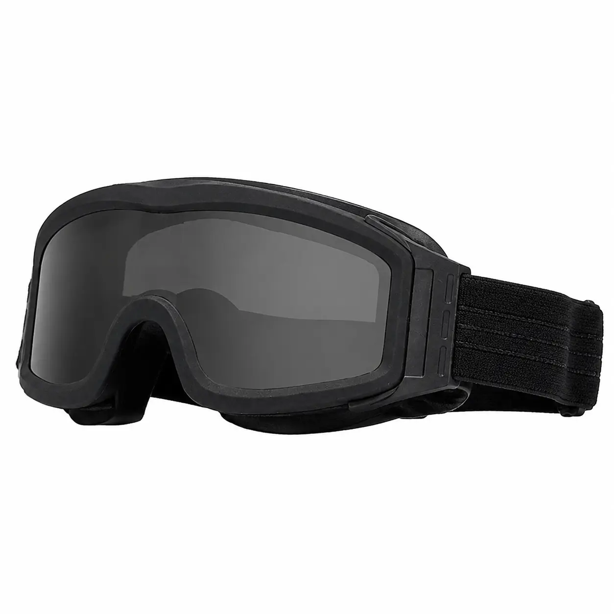 Premium Tactical Safety Goggles Featuring Optical-Grade Polycarbonate Lenses, Anti-Fog Ventilation System, Fully Adjustable Comfort Strap, and Seamless Helmet Integration for Airsoft, Paintball, Hunting, and All-Day Outdoor Shooting Activities