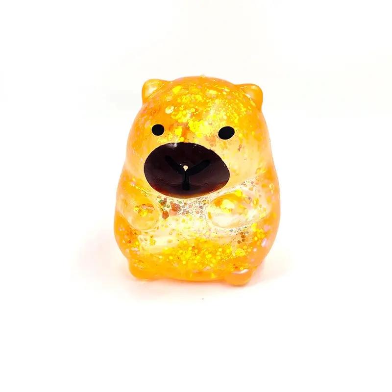 Cute Capybara Malt Candy Squishy Toy, Slow Rebound Stress Relief, Fun Interactive Toy, Perfect Gift for Kids and Adults