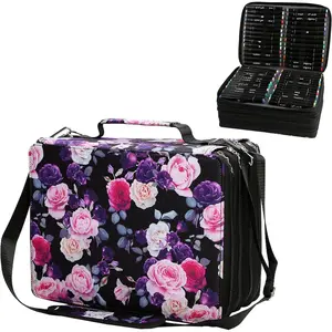 Rose Red Marker Case, 224 Slots  Marker Case Markers Carrying Bag Holder for Art Sketch Marker, Permanent  Marker, Dry Erase Marker Pen, Color Highlighte Art Supplies