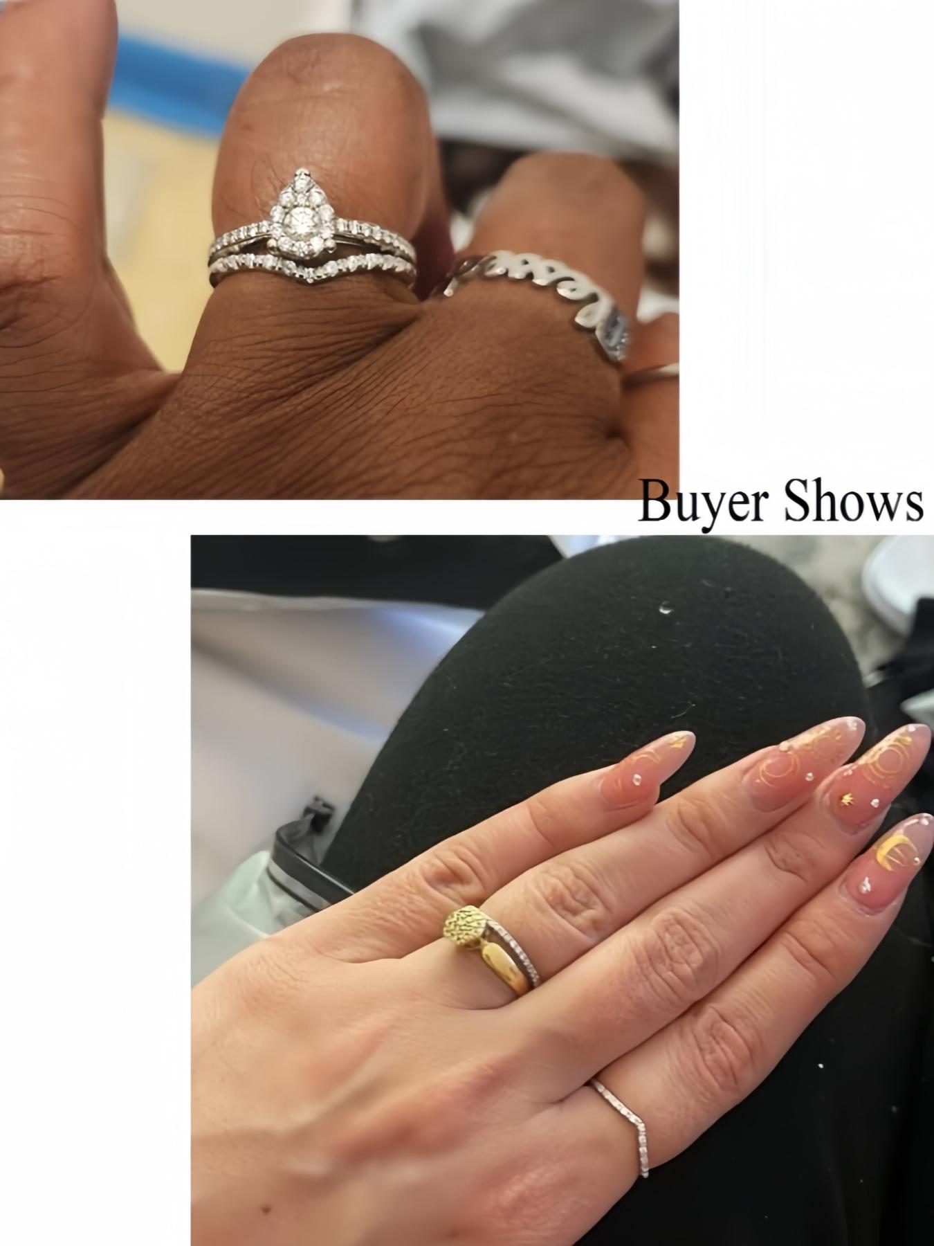 S925 Sterling Silver Women's Elegant Artificial Zircon Inlaid Ring, Exquisite Trendy Ring, Fashionable Jewelry Accessories for Women As Engagement Ring, Wedding Rings