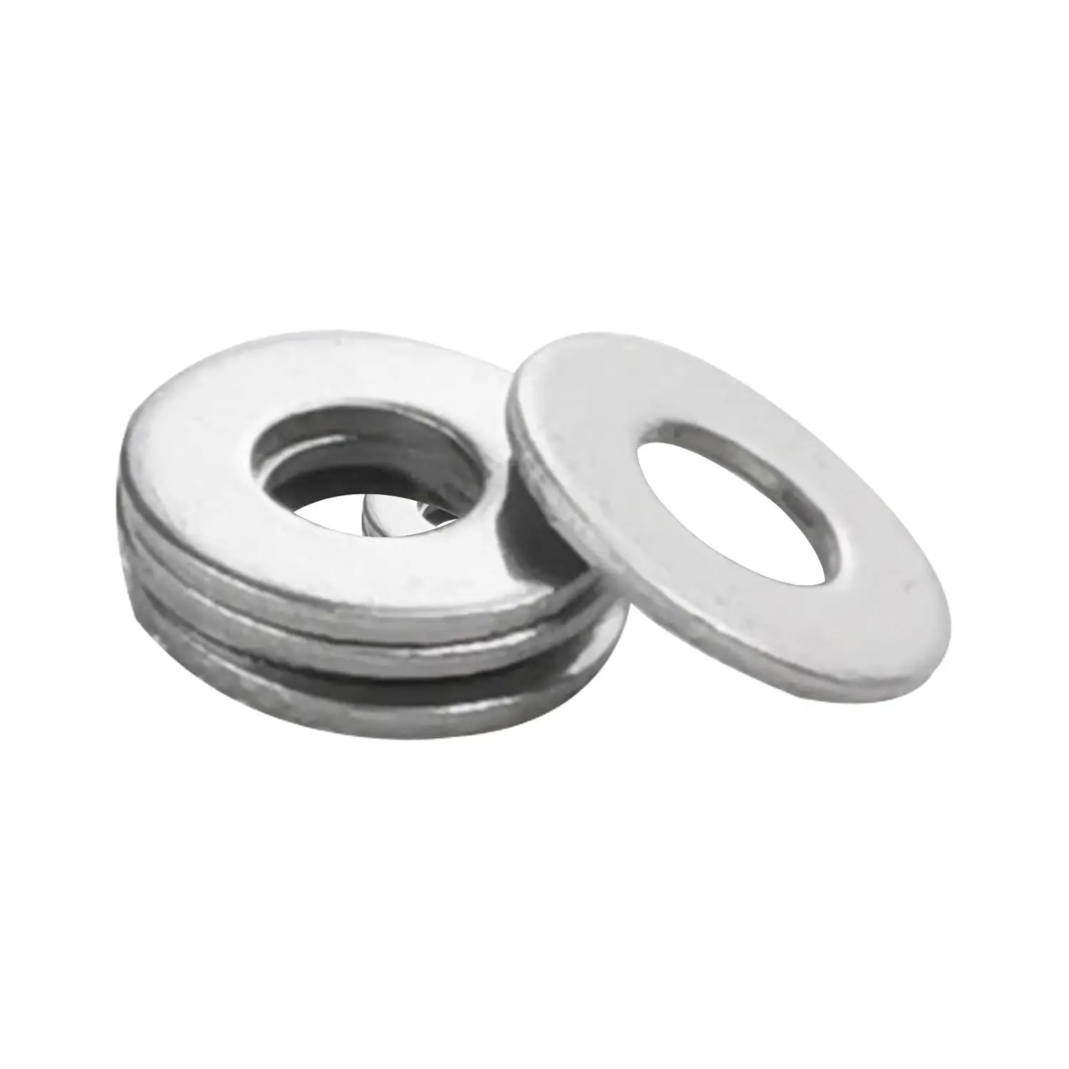 200 count M2 Washers, 304 Stainless Steel Flat Washers for Bolt Screws, M2 x 5 x 0.5mm