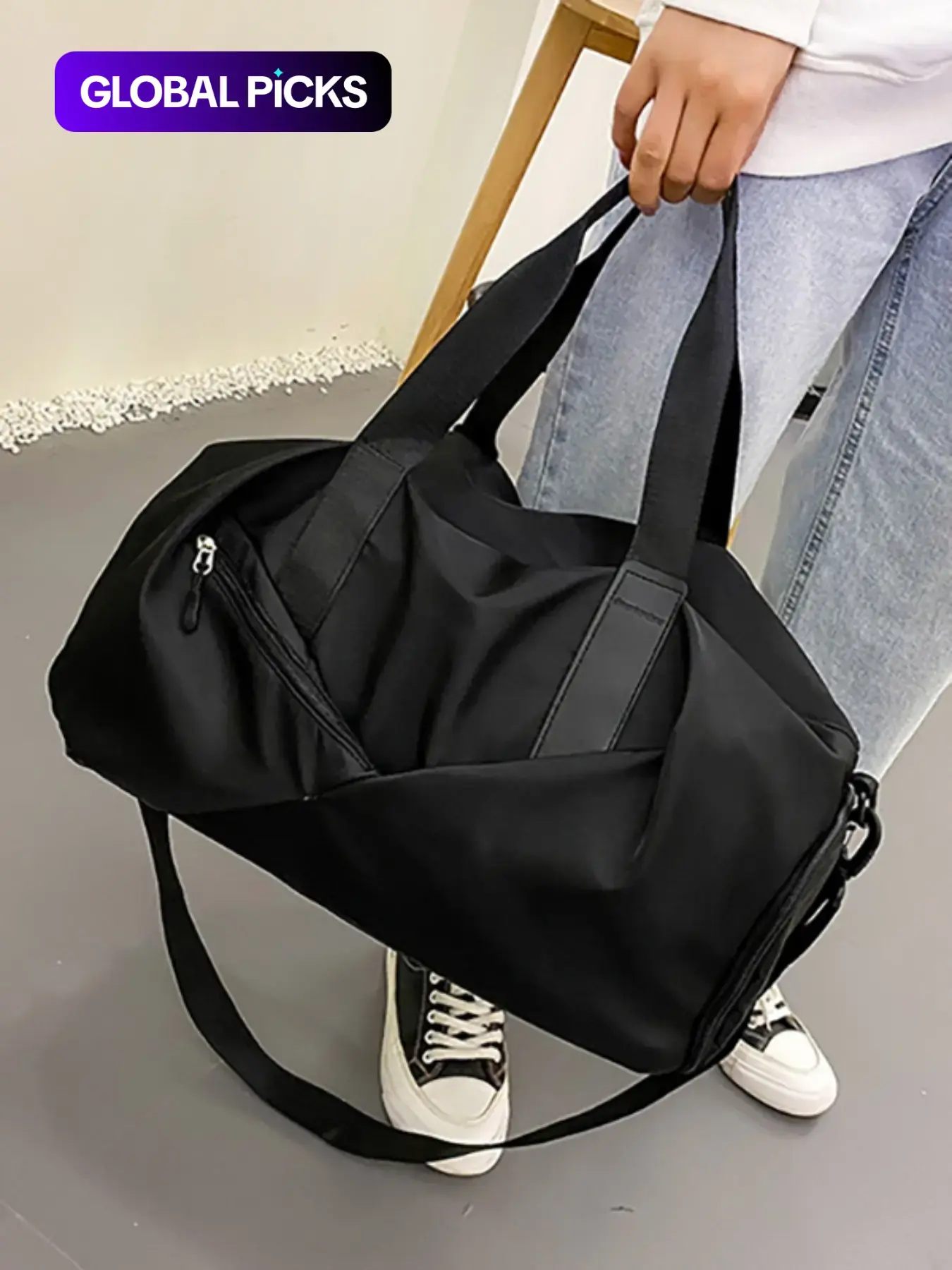 Christmas / Travel Unisex Waterproof Gym Bag, Multi-Functional Dry-Wet Separation Sports Fitness Backpack, Short Trip Travel Handbag for Men & Womenr, Sports Duffel Bags #GLOBAL PICKS