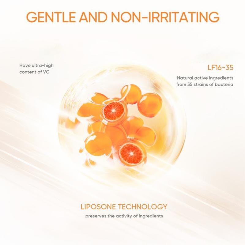 Orange Scented Exfoliator Clear Gel Gentle Exfoliation Exfoliating Gel Nourishing & Moisturizing Deep Cleansing Face & Body Suitable for All Skin Types