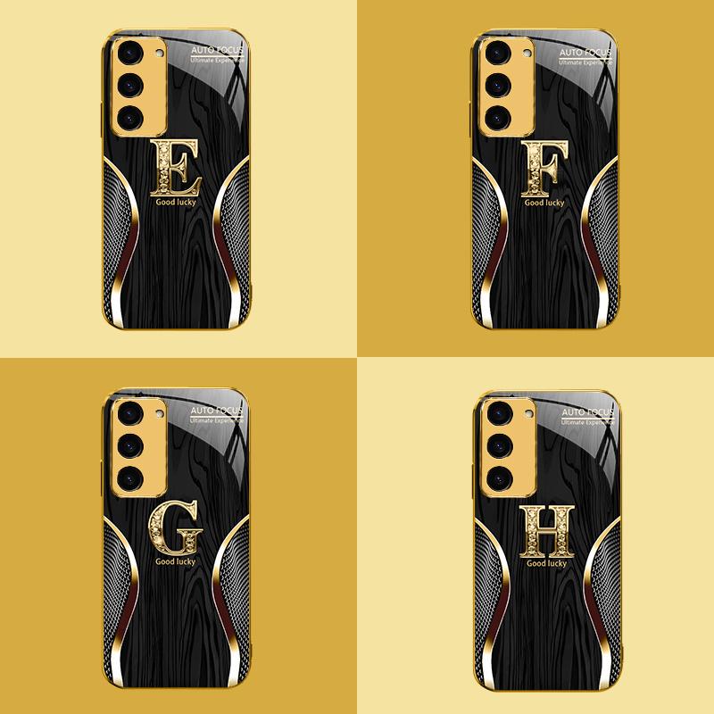Suitable for [Galaxy S23 5g] high-end  phone case，Sophisticated and Minimalist Design—with all 26 letters available for you to choose from.YM99