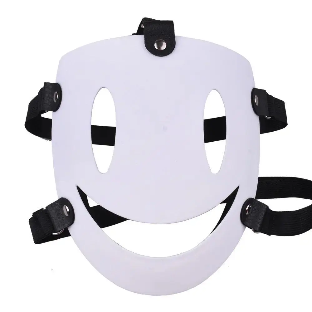 Anime High Rise Invasion Sniper Cosplay Mask Tenkuu Shinpan White Masks Japanese Samurai Costume Props For Carnival Party
