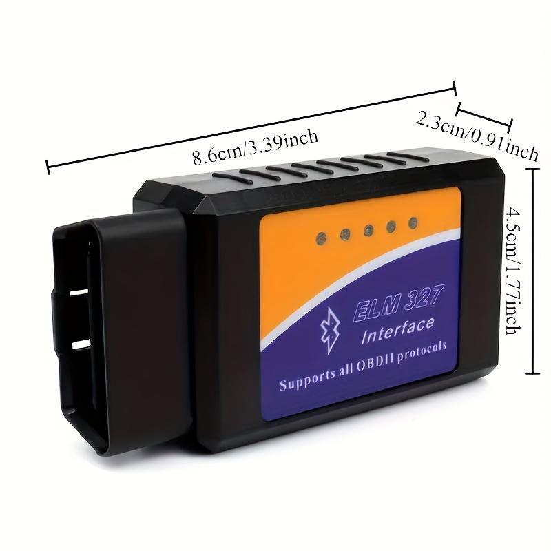 Wireless Obd2 Scanner, Car Diagnostic Scanner, Full System Scan & Emission Test, Real-Time Data Analysis Via Android & iOS, No Battery Needed, Durable Design