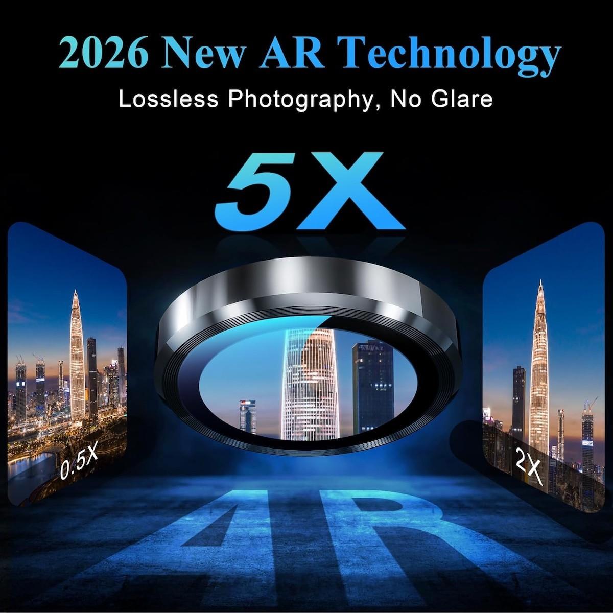 Camera Lens Protector for Samsung Galaxy S26 S25 S24 S23 Ultra Plus, Metal Aluminum CircleTempered Glass Camera Protector, Military Grade Shatterproof，Case Friendly, Accessories Lens Protector-Black