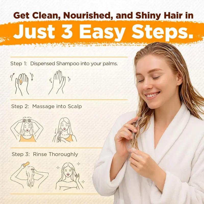 Shower Set - Batana Oil Shampoo & Conditioner - 8 in 1 Organic Hair & Scalp Care Nourishing Scalp Set - Hair Growth, Moisturizing, Anti Frizz, Strengthening- Repair Shampoo Conditioner Hair Care Products (2 x 100 mL)