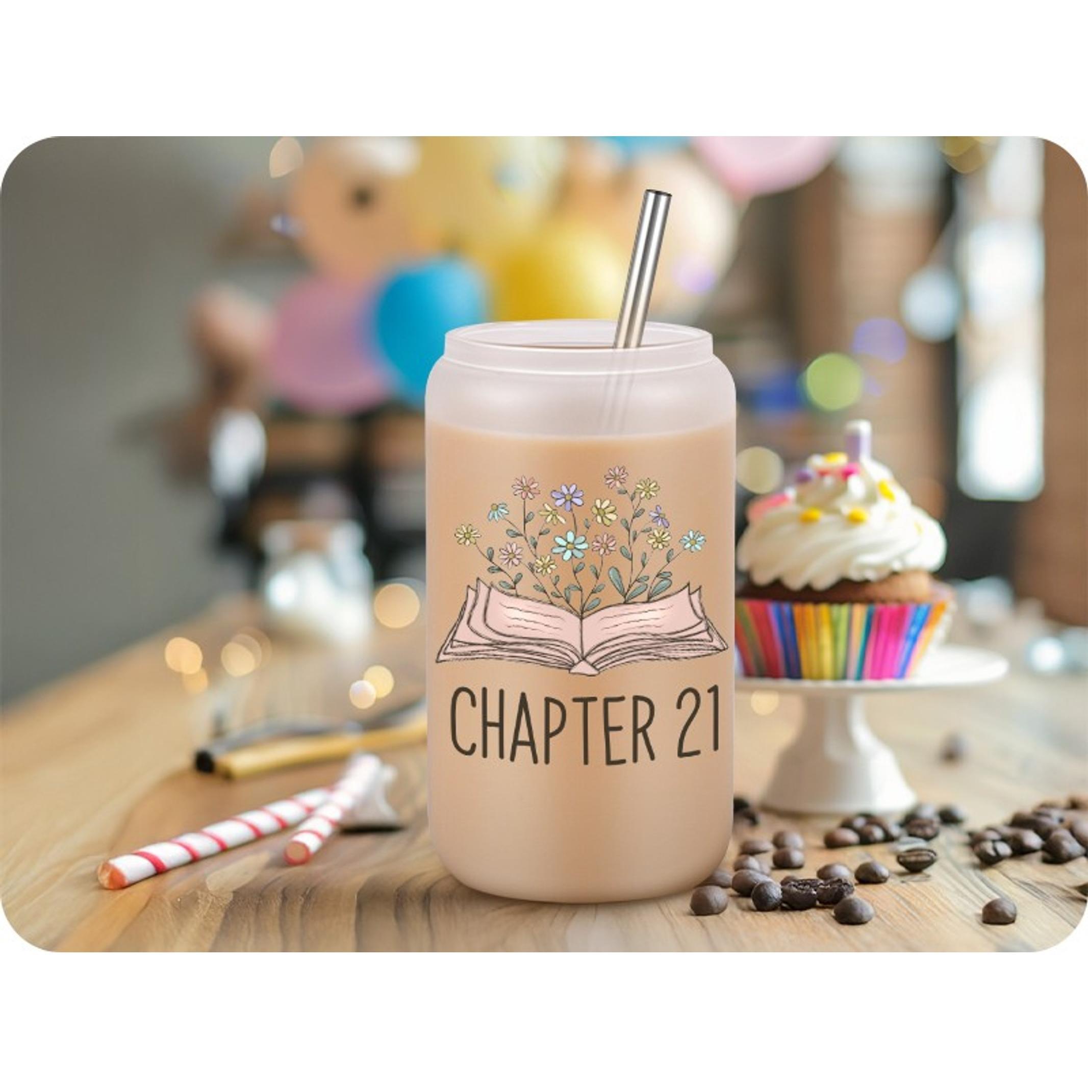 Chapter 21 Cup, 21st Birthday Gifts for Women Her, 21 Year Old Girl